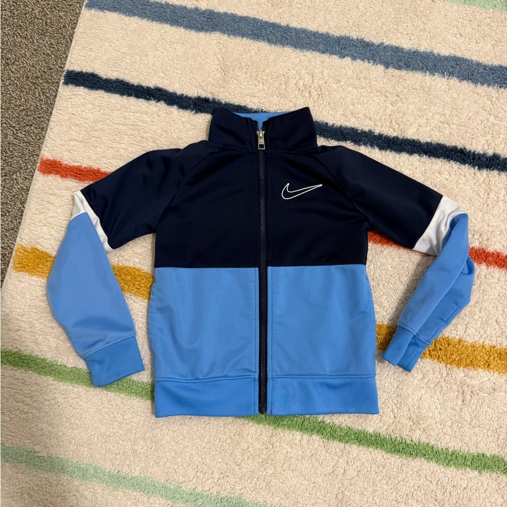 Nike Blue Track Jacket size 6